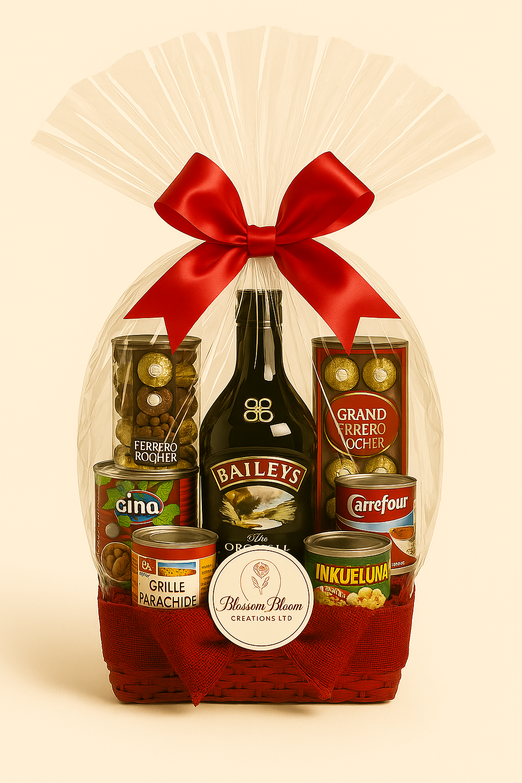 Luxury Baileys with Gourmet Savoury snacks Indulgence Gift Hamper