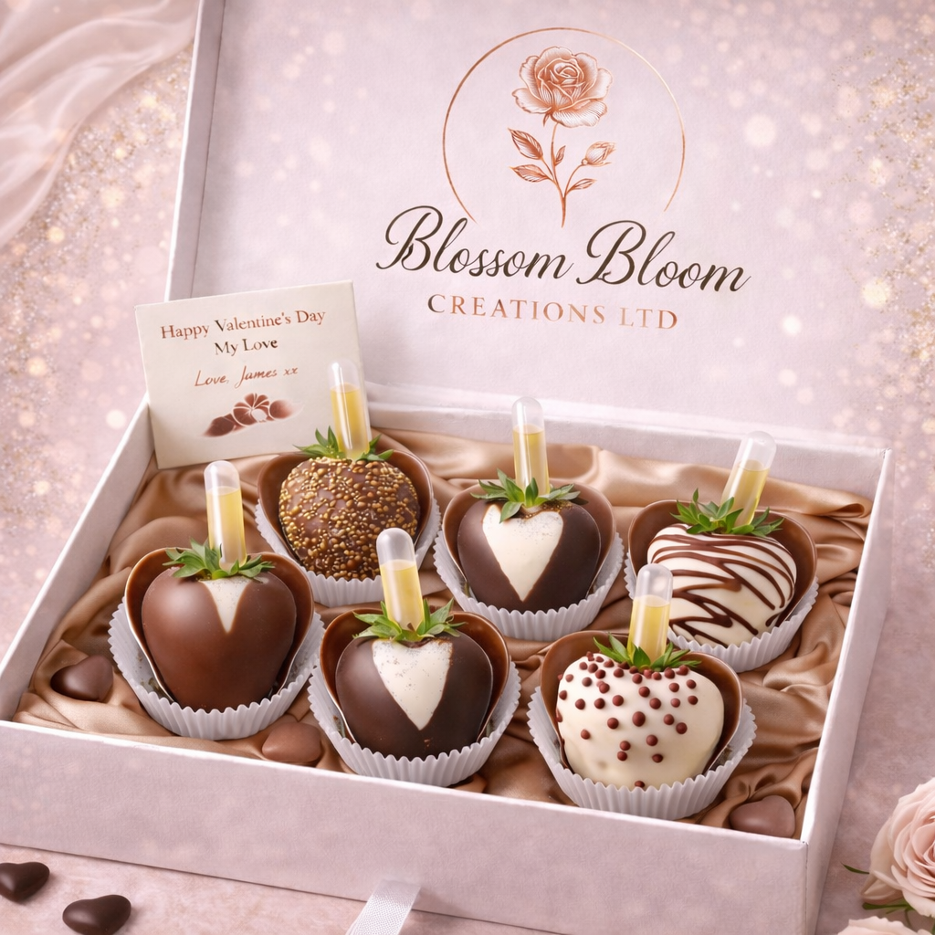 Luxury Chocolate Covered Strawberries London – Gourmet Gift Box