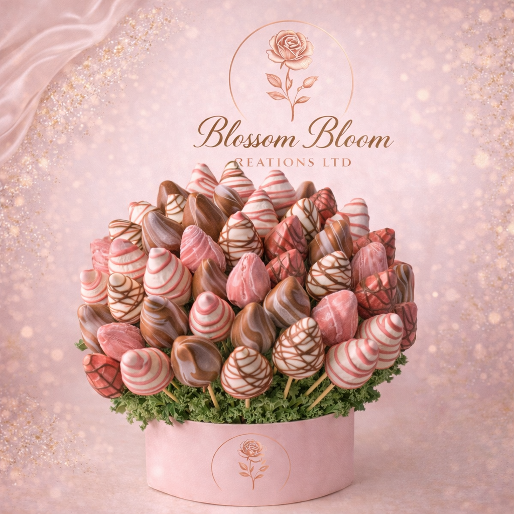 Luxury Chocolate Strawberry Bouquet