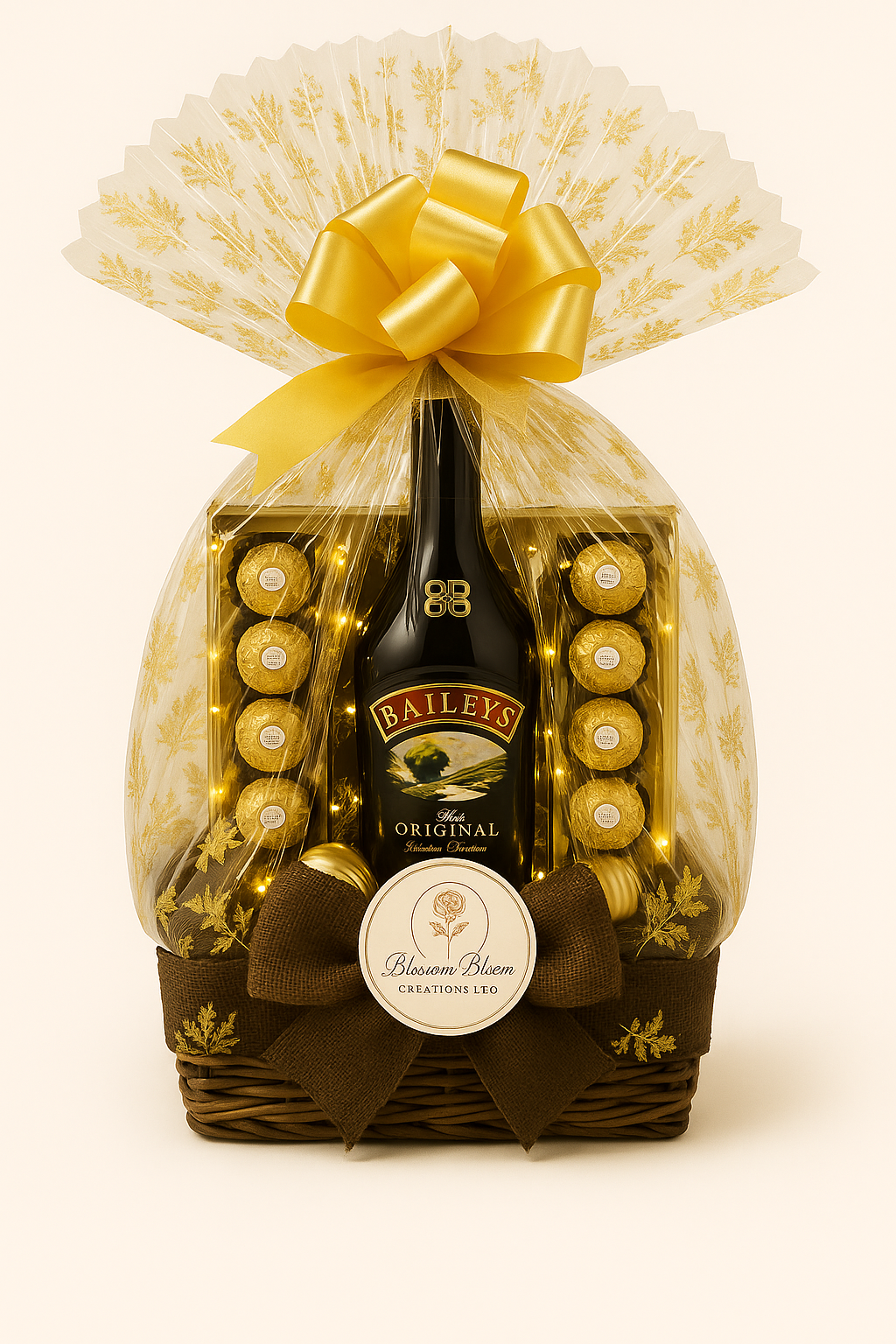 Luxury Baileys & Ferrero Rocher Gift Hamper,