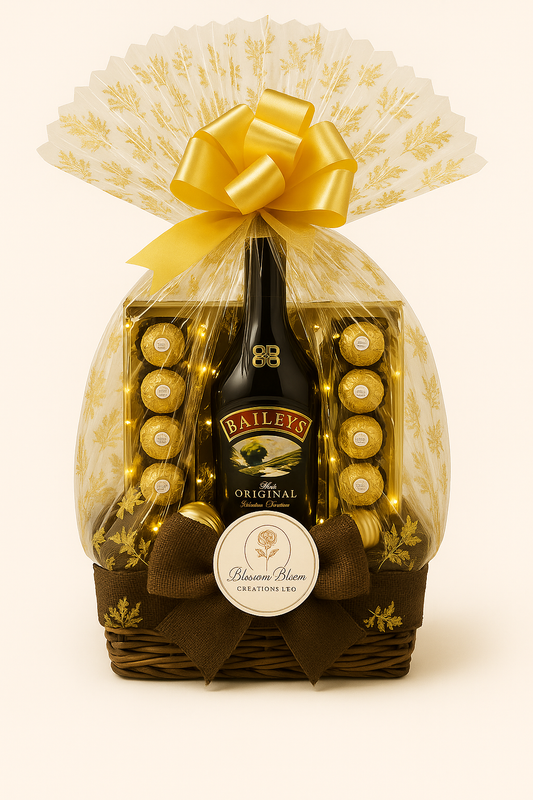 Luxury Baileys & Ferrero Rocher Gift Hamper,