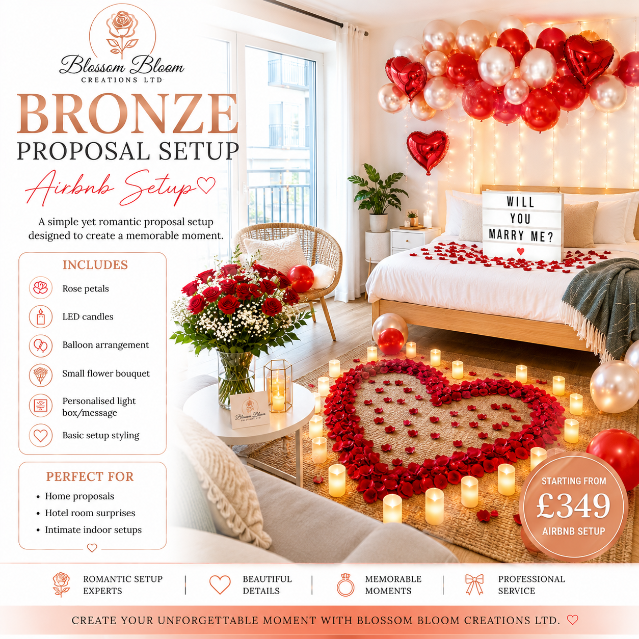 Bronze Proposal Setup Package