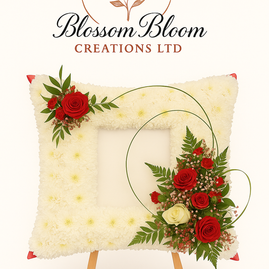 Luxury Floral Photo Frame Tribute