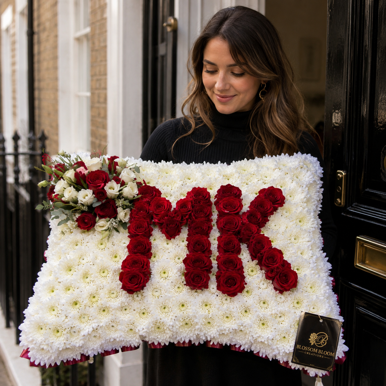Forever Remembered Personalised Initial Pillow