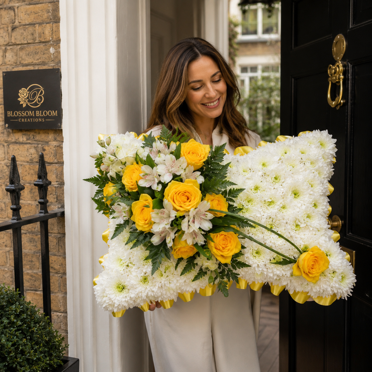 Eternal Love Luxury Funeral Pillow Tribute