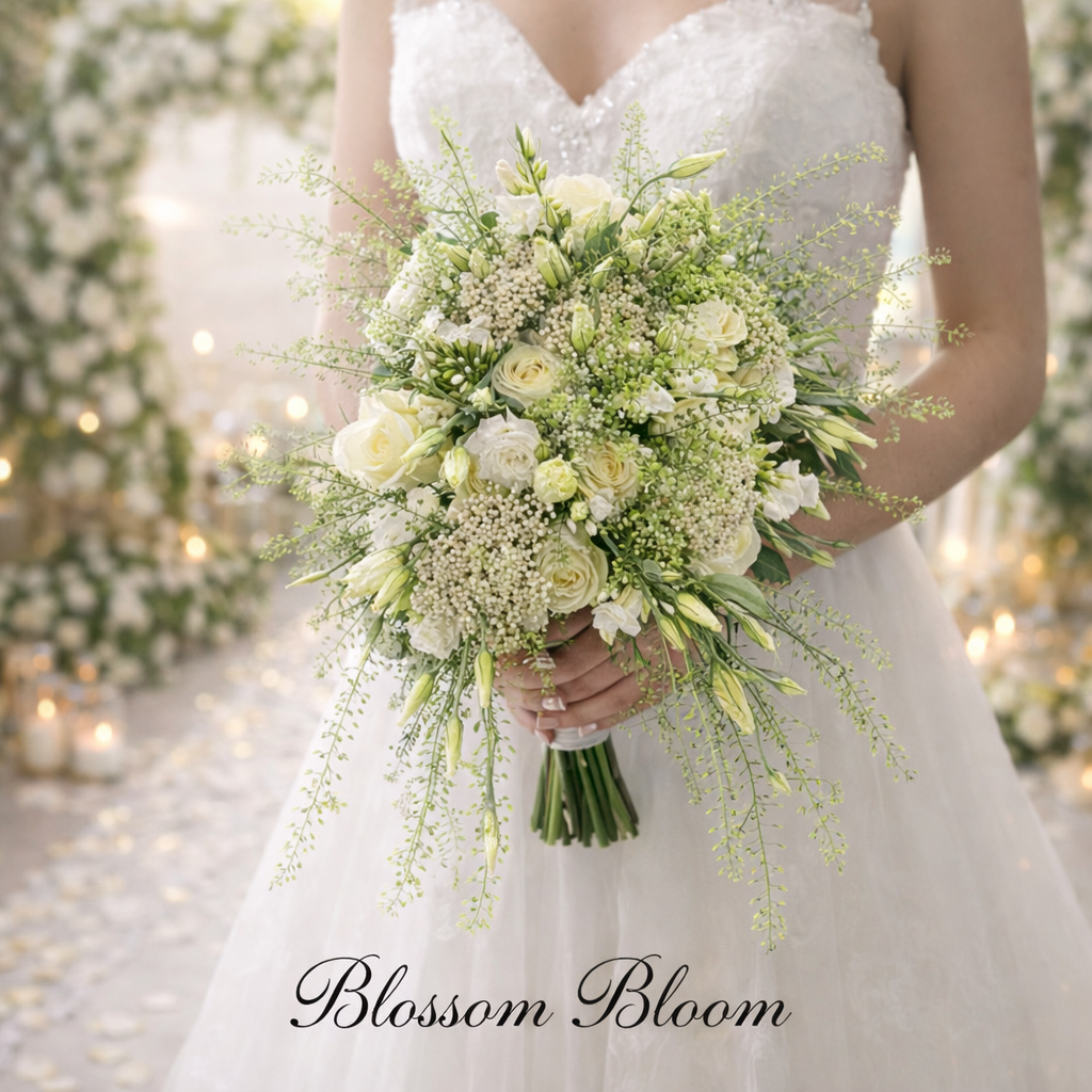 Luxury Wild Garden Bridal Bouquet