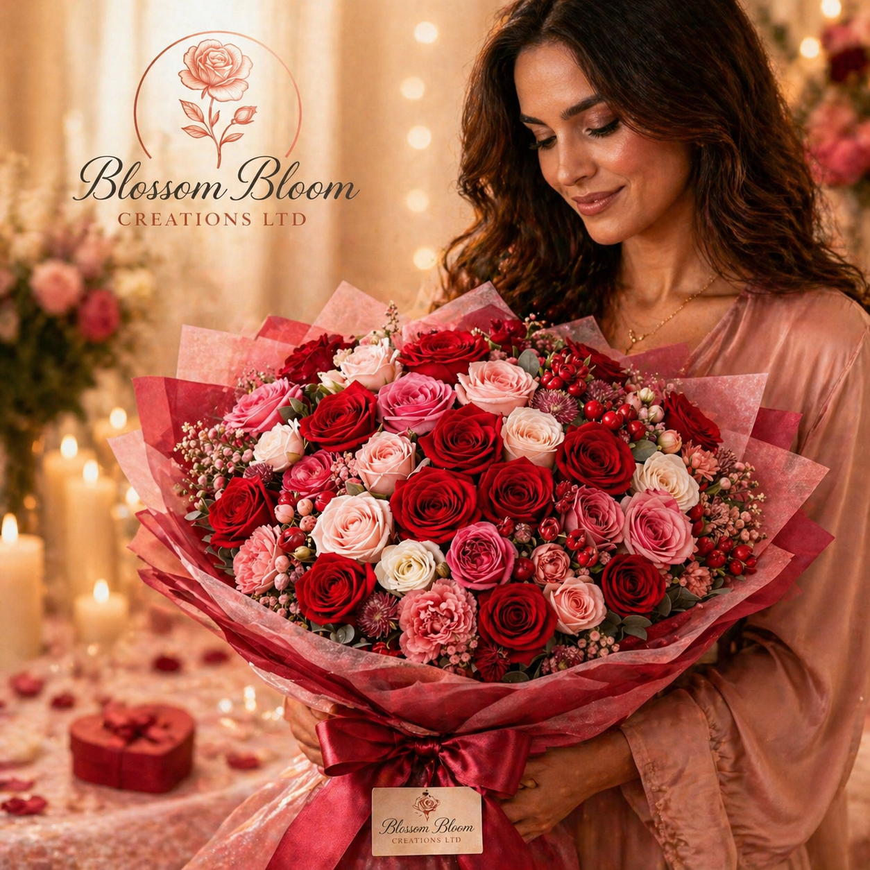 Luxury Valentine’s Rose Bouquet