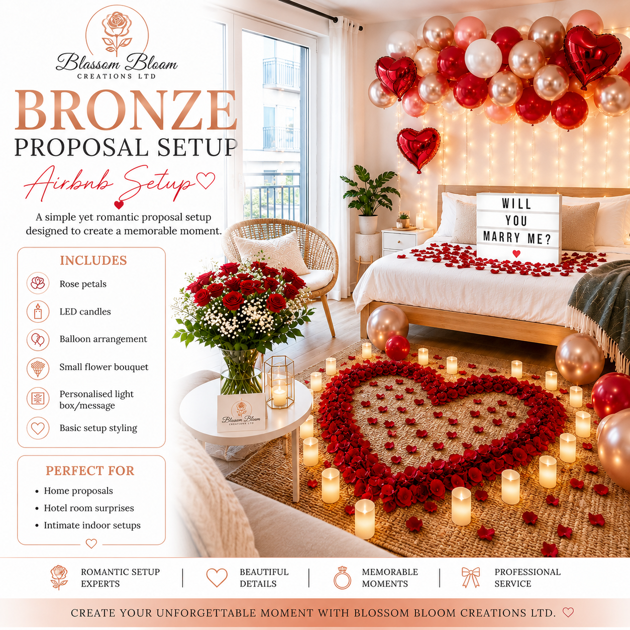 Bronze Proposal Setup Package