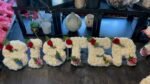 Custom Wordings Fresh Flowers Funnel Arrangement (2)