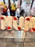 Custom Wordings Fresh Flowers Funnel Arrangement (2)