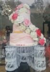 Elegance Three Tier Wedding Cake (1)